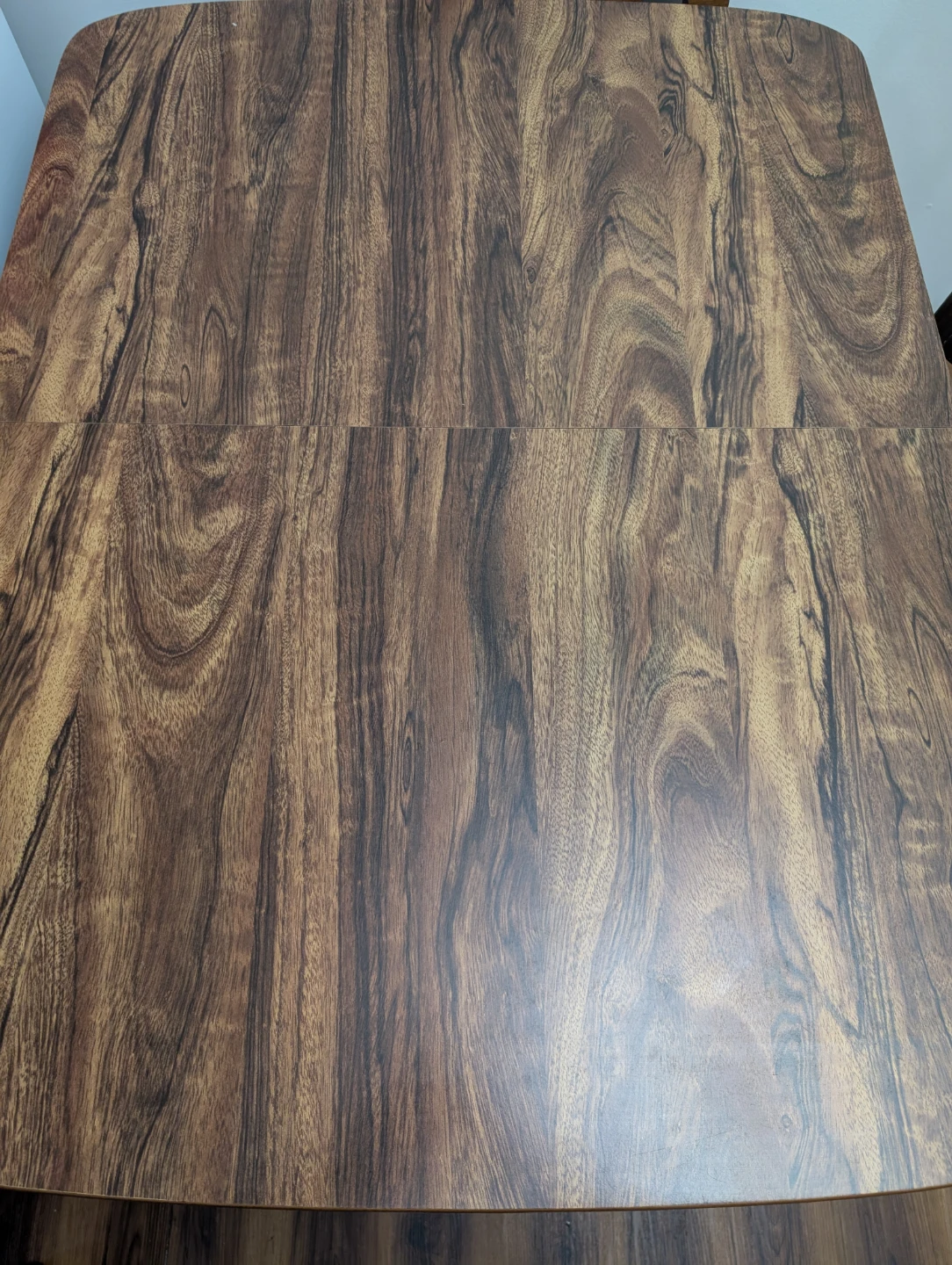 Vintage Kitchen Table with Wood Grain Finish - photo 2