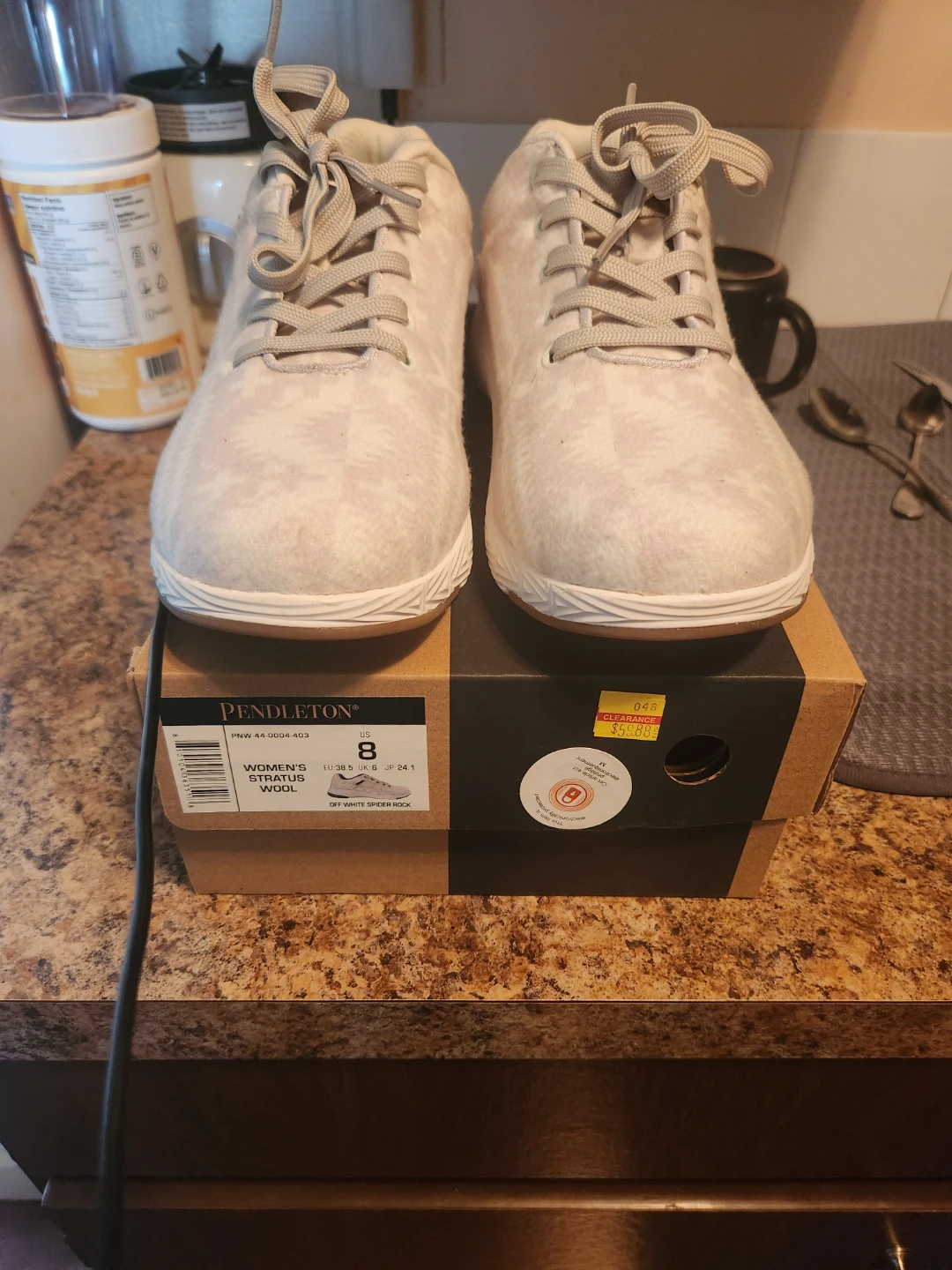 Pendleton Women's Stratus Wool Shoes - Size 8