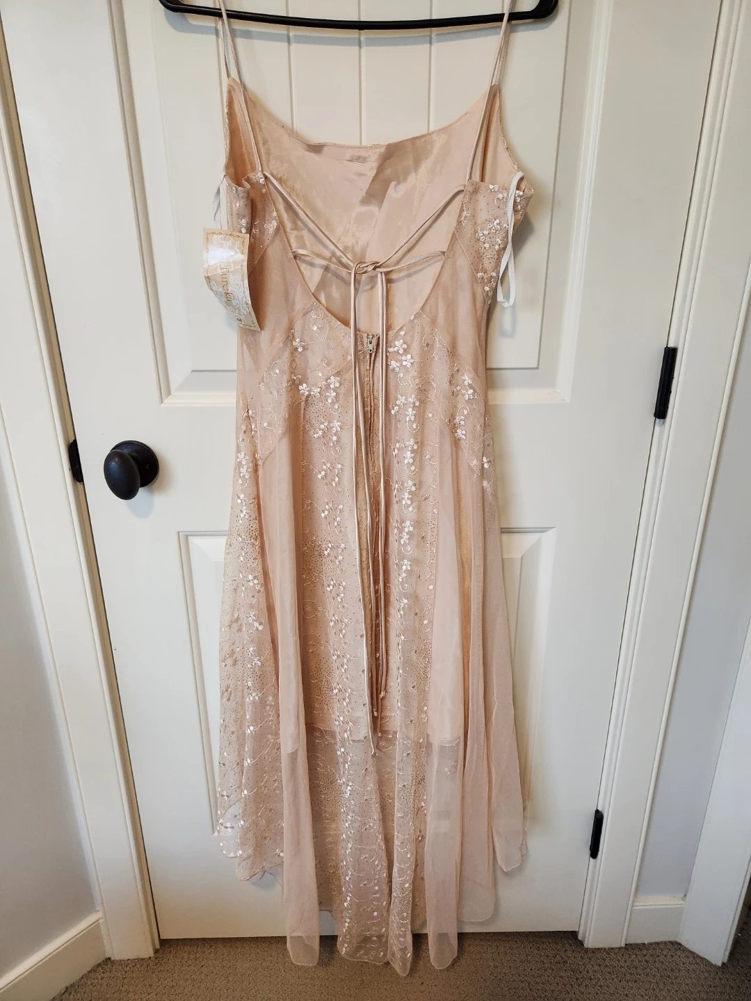 Gold Sequin Tulle Dress - photo 5