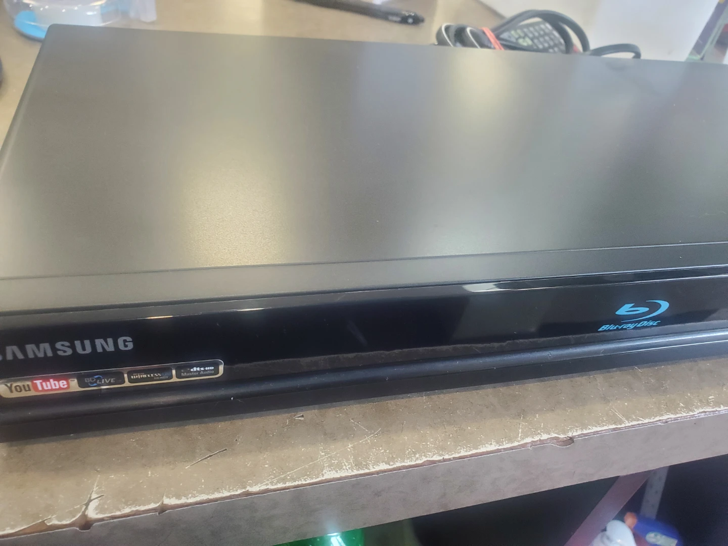 Samsung Blu-ray Disc Player with Remotes