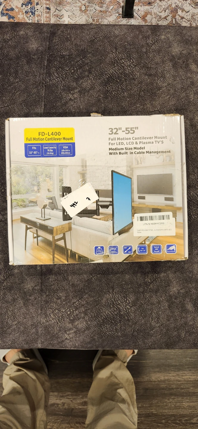 FD-L400 Full Motion Cantilever TV Mount - photo 2