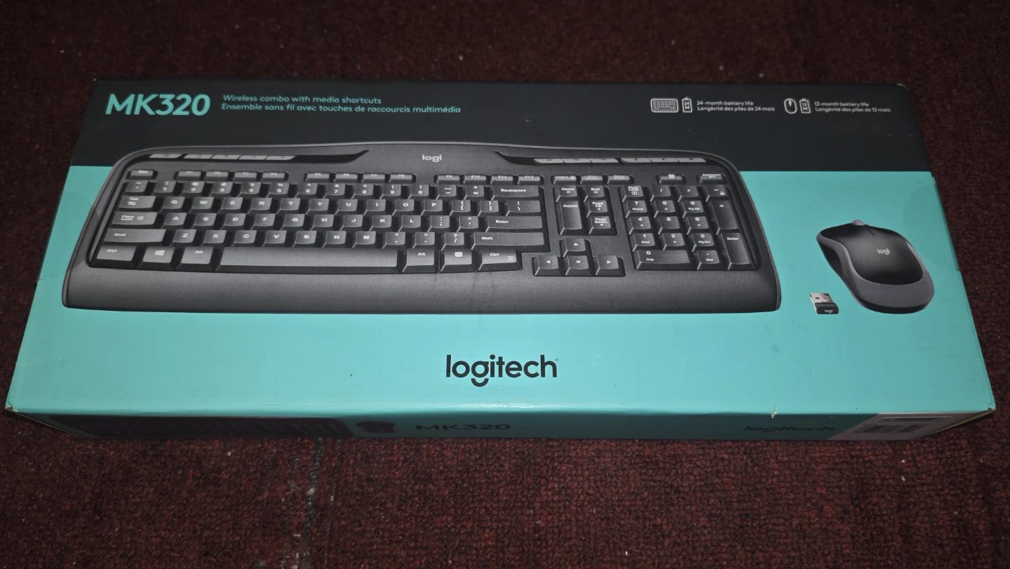 Logitech MK320 Wireless Keyboard and Mouse Combo - photo 3