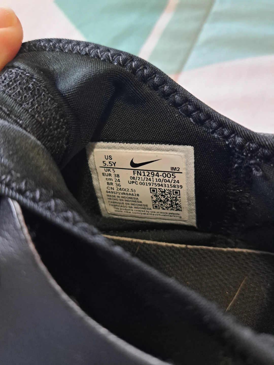Nike Flex Runner 3 Youth Shoes Black US 5.5Y - photo 5