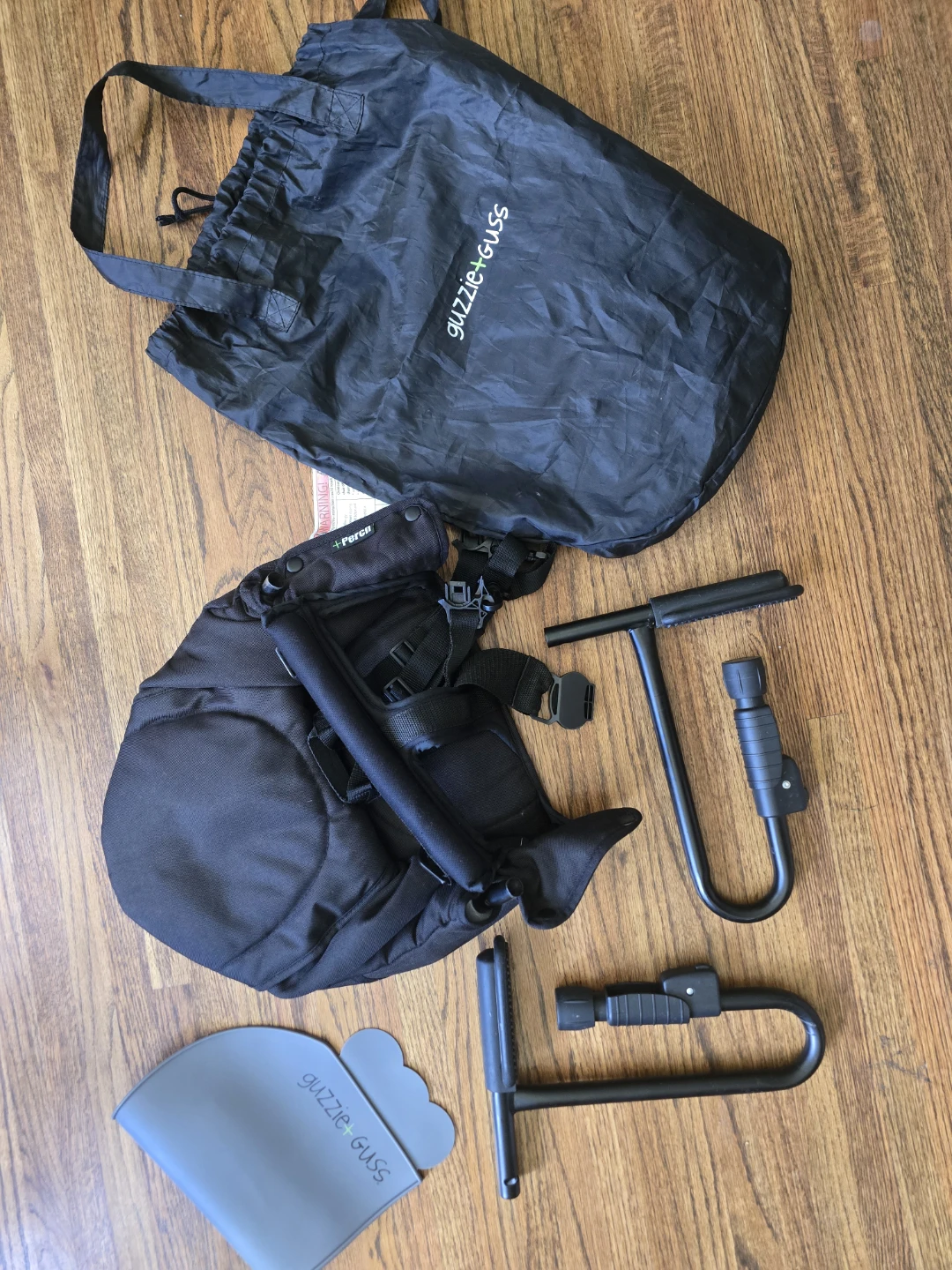 Guzzie + Guss Perch High Chair Seat & Travel Bag