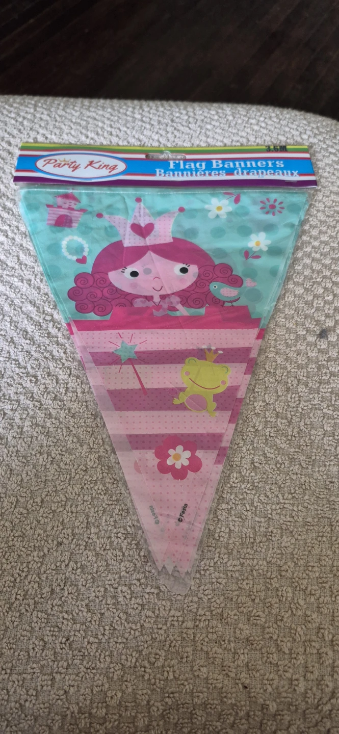 Party King Flag Banners - Fairy & Princess Designs - photo 2