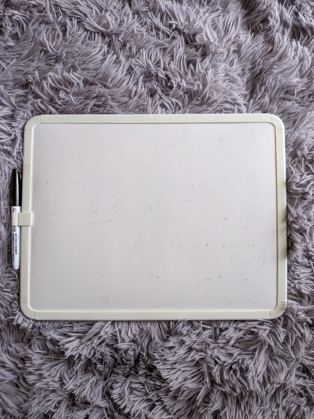 Whiteboard with Marker