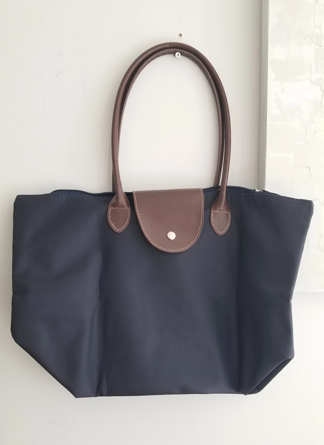 Navy Blue Tote Bag