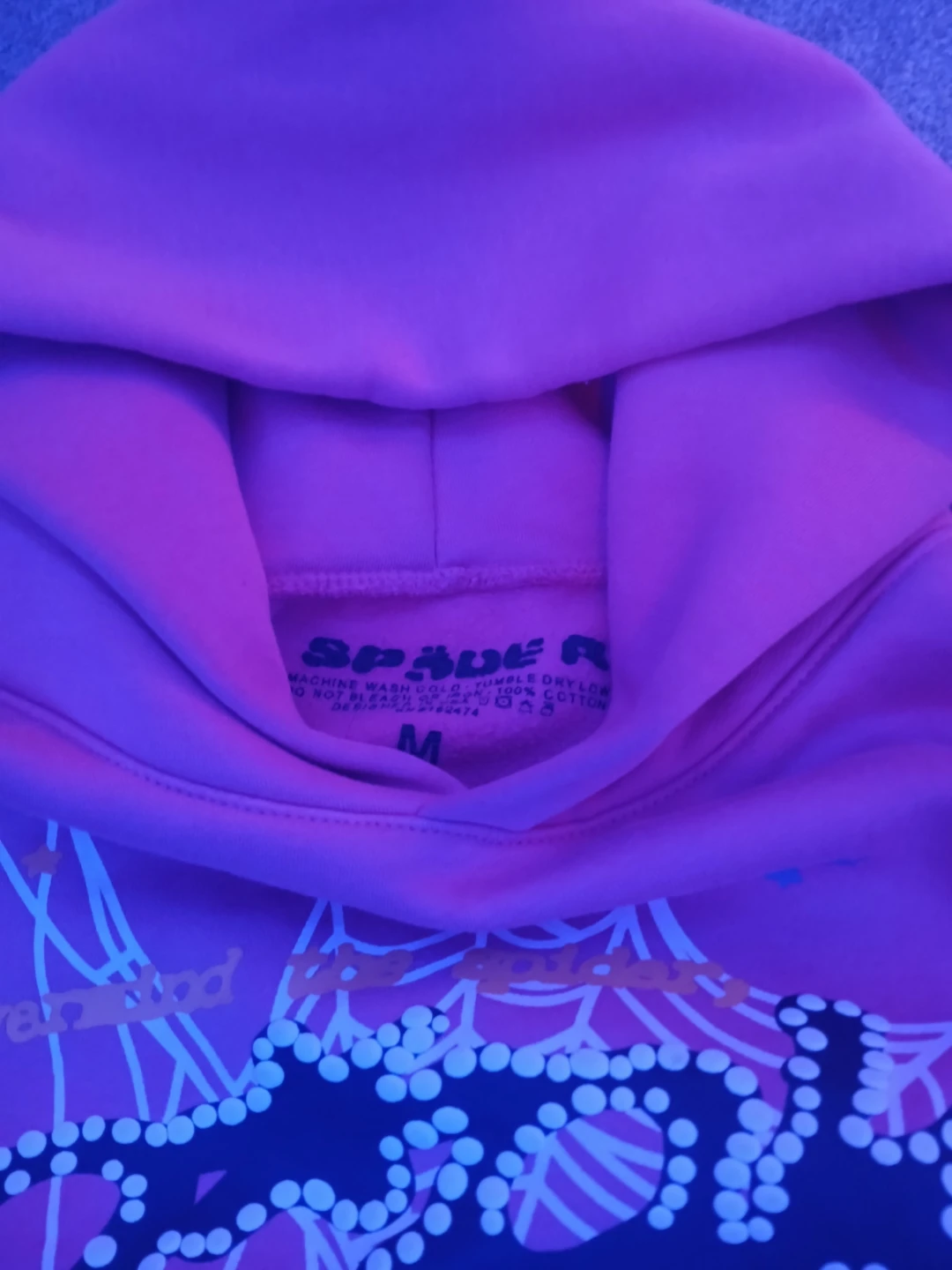 Sp5der Hoodie Pink Size M - photo 2