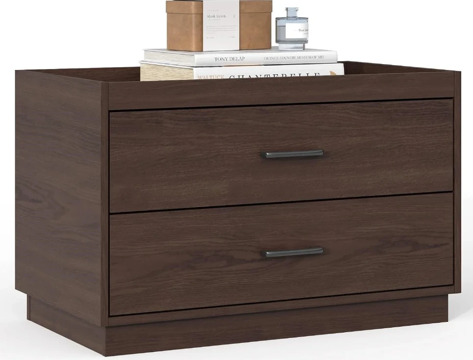 Storage Bin with 2 Drawers