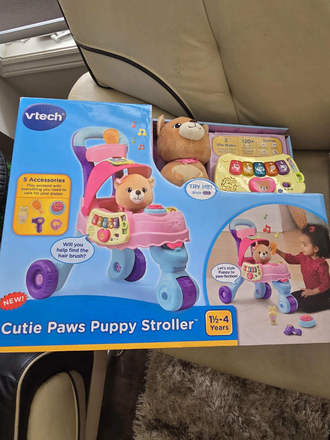 VTech Cutie Paws Puppy Stroller - photo 2