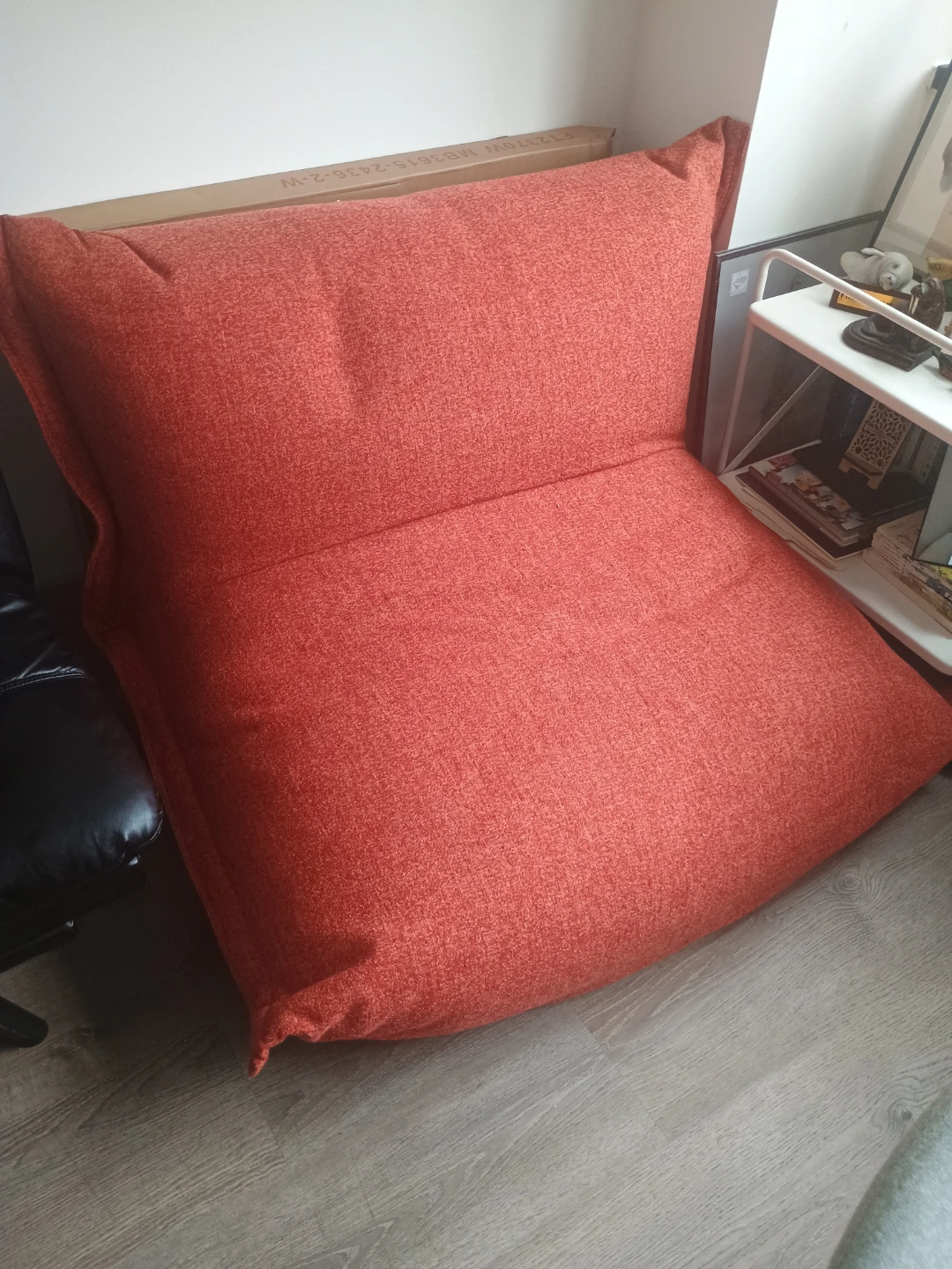 Orange Fatboy BonBaron Mingle Chair