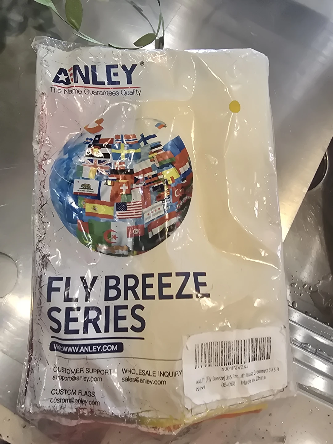 Anley Fly Breeze Series 3x5 ft Flag with Brass Grommets