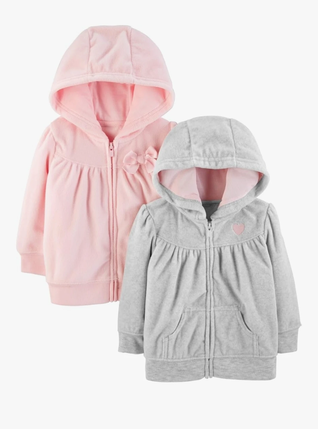 Baby Girl Hoodies - Carter's - 3-6 Months - photo 2