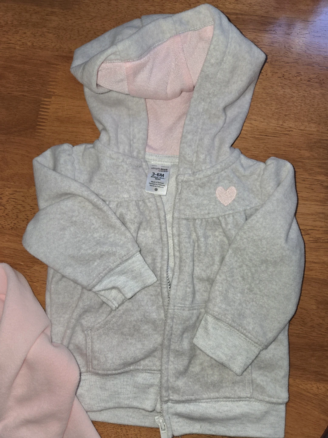 Baby Girl Hoodies - Carter's - 3-6 Months - photo 3