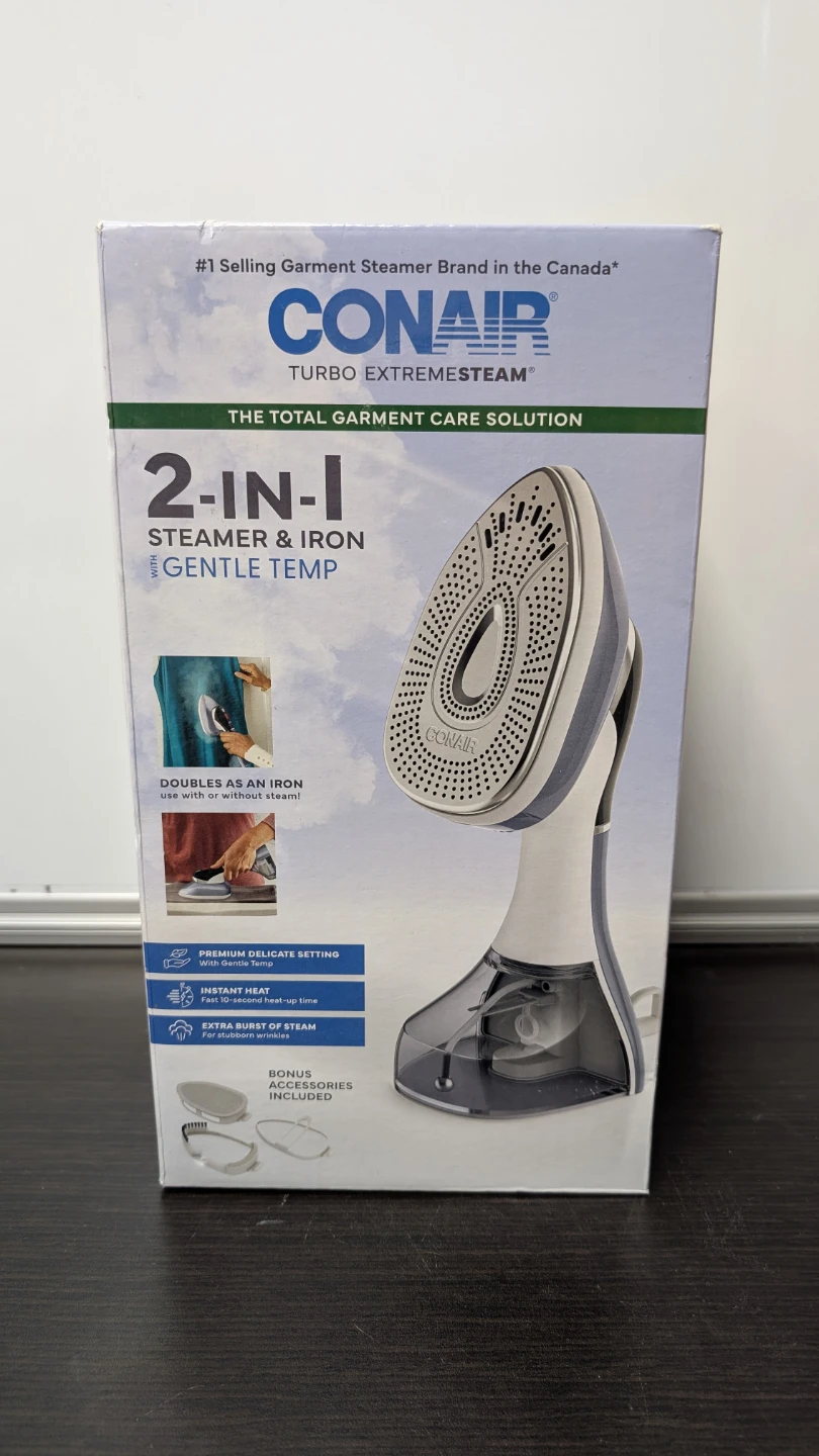 Conair Turbo ExtremeSteam 2-in-1 Steamer & Iron