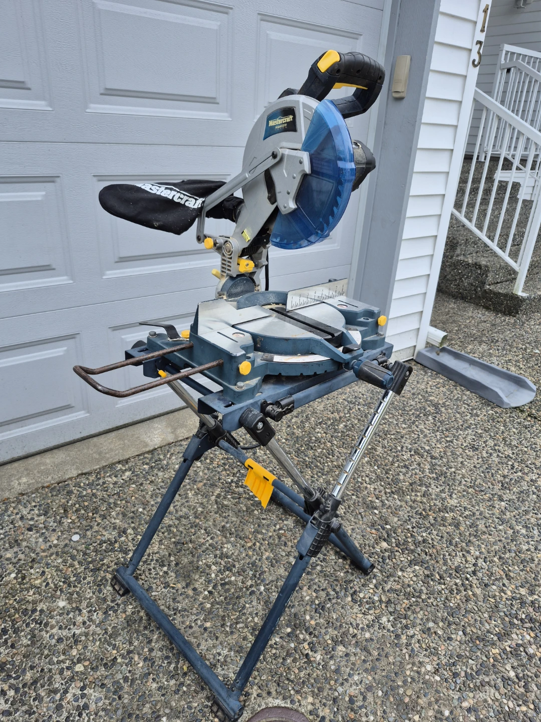 Mastercraft Compound Miter Saw with Stand