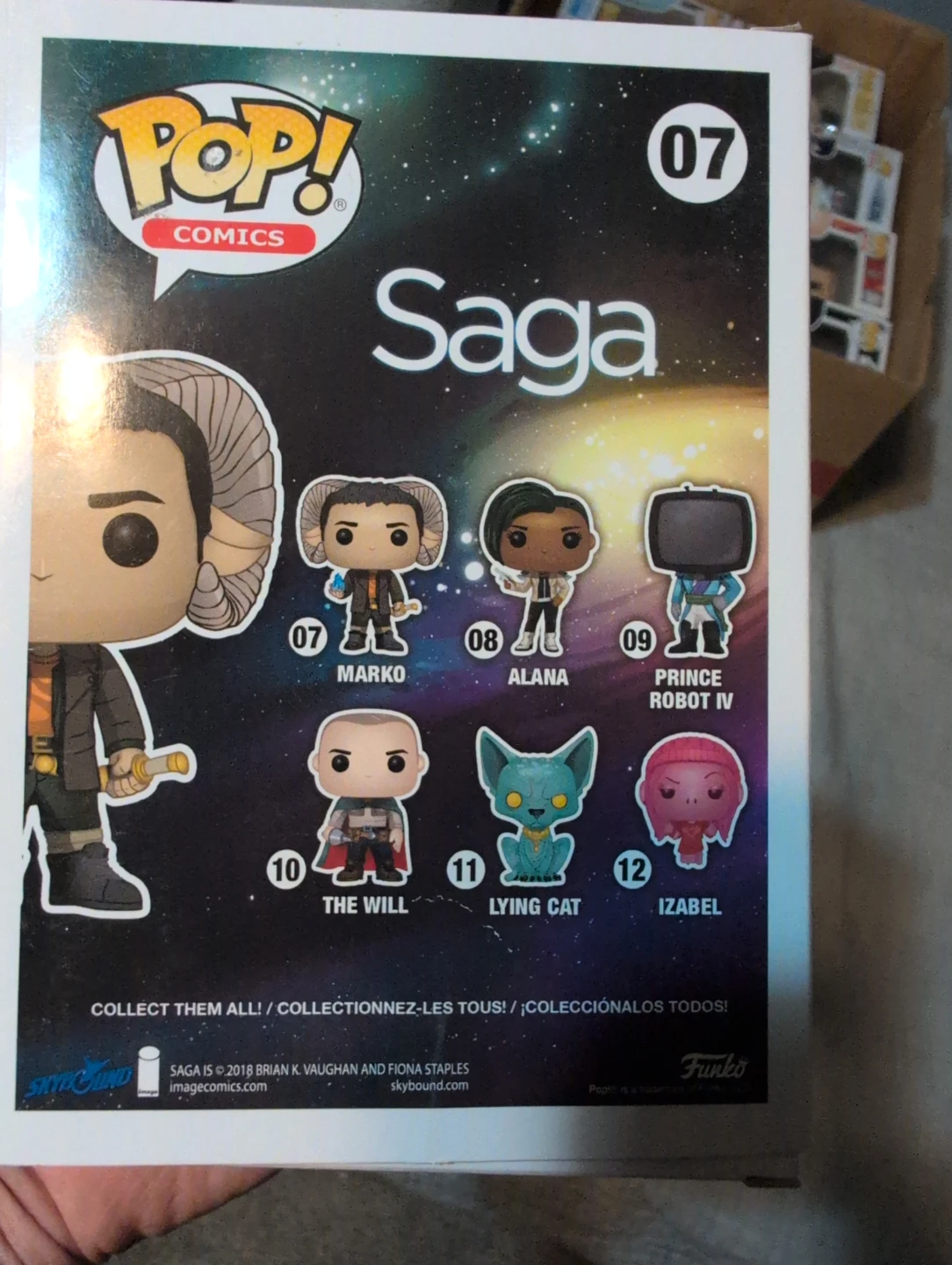 Funko Pop! Comics Saga #07 Marko Vinyl Figure - photo 2