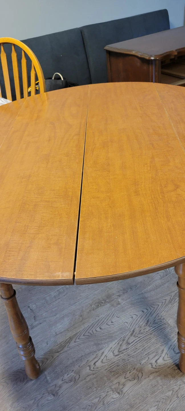 Free Drop Leaf Dining Table - Oak Finish - photo 3
