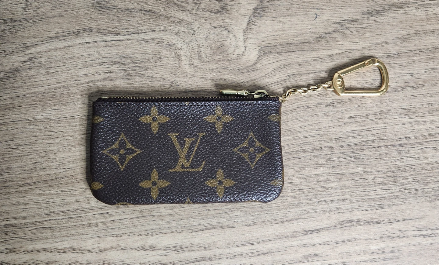Louis Vuitton Monogram Mini Pouch with Keyring - photo 2