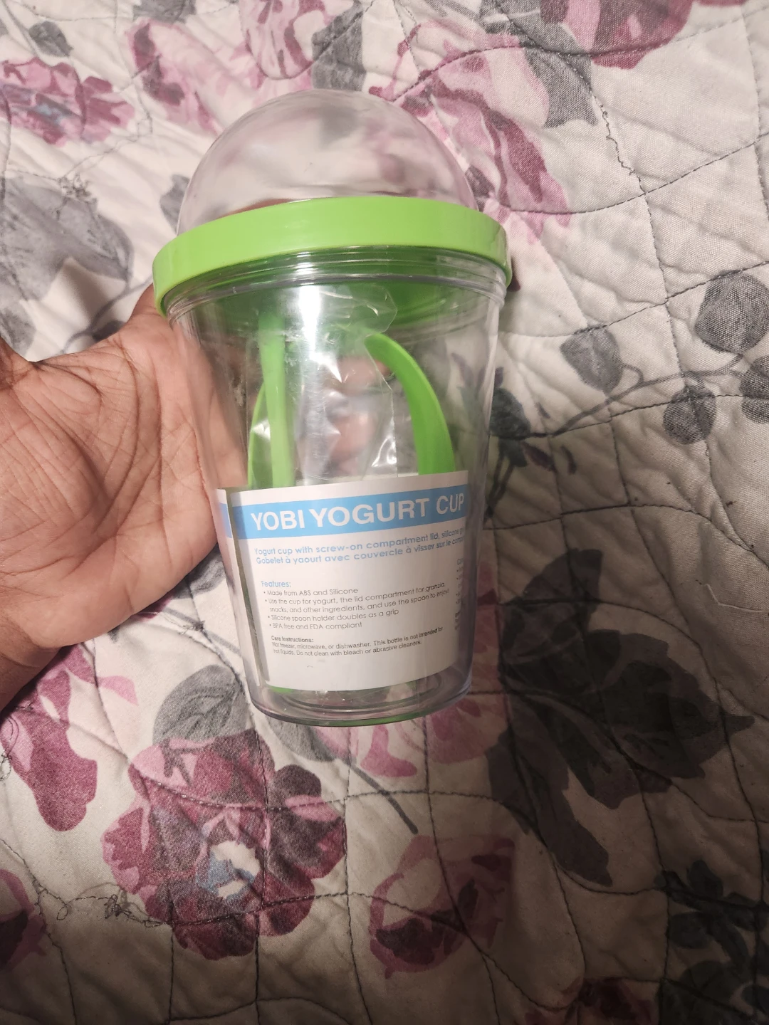 Yobi Yogurt Cup with Screw-on Compartment