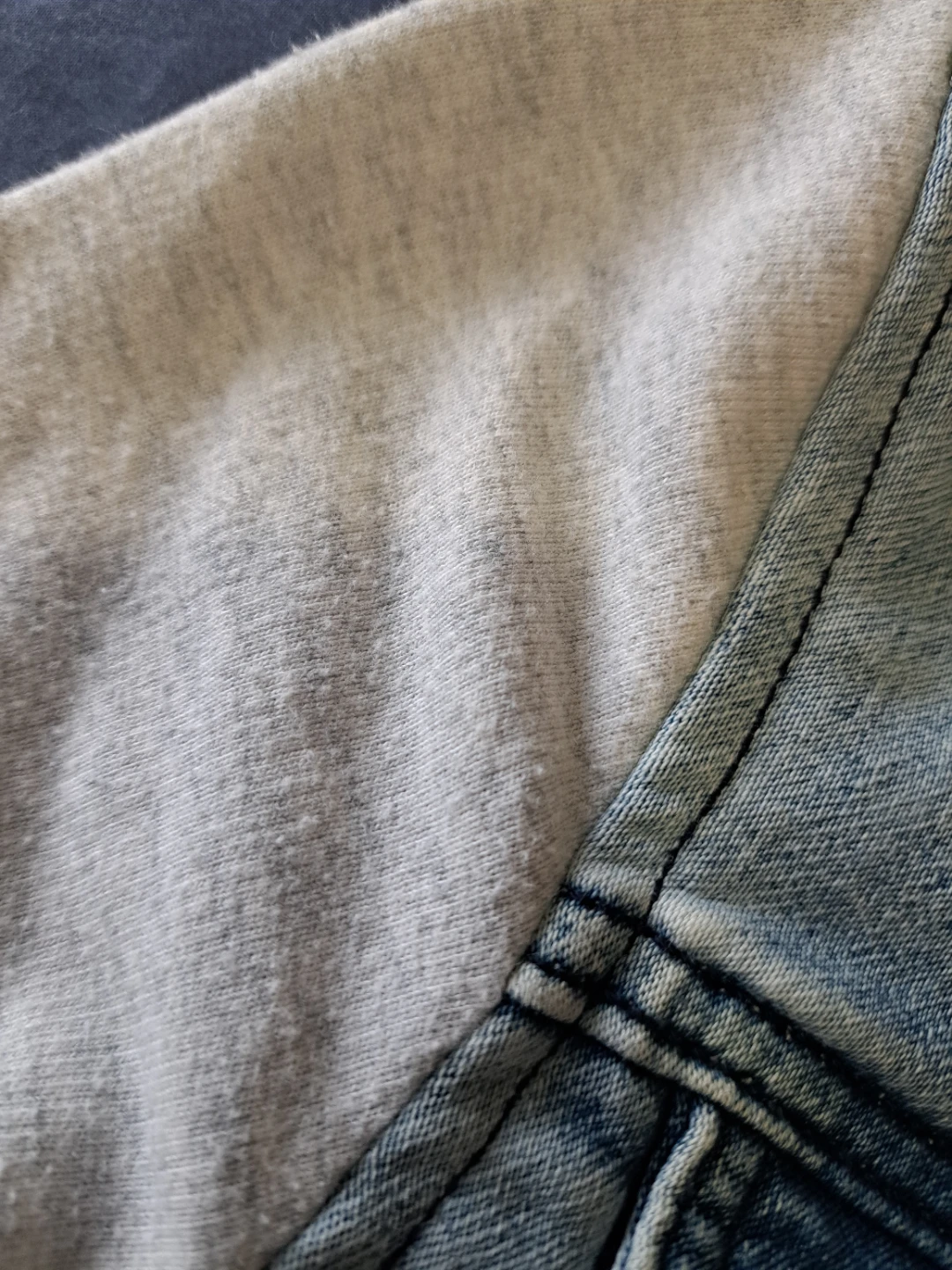 Art Class Denim & Fleece Hooded Jacket Size L (10/12) - photo 3