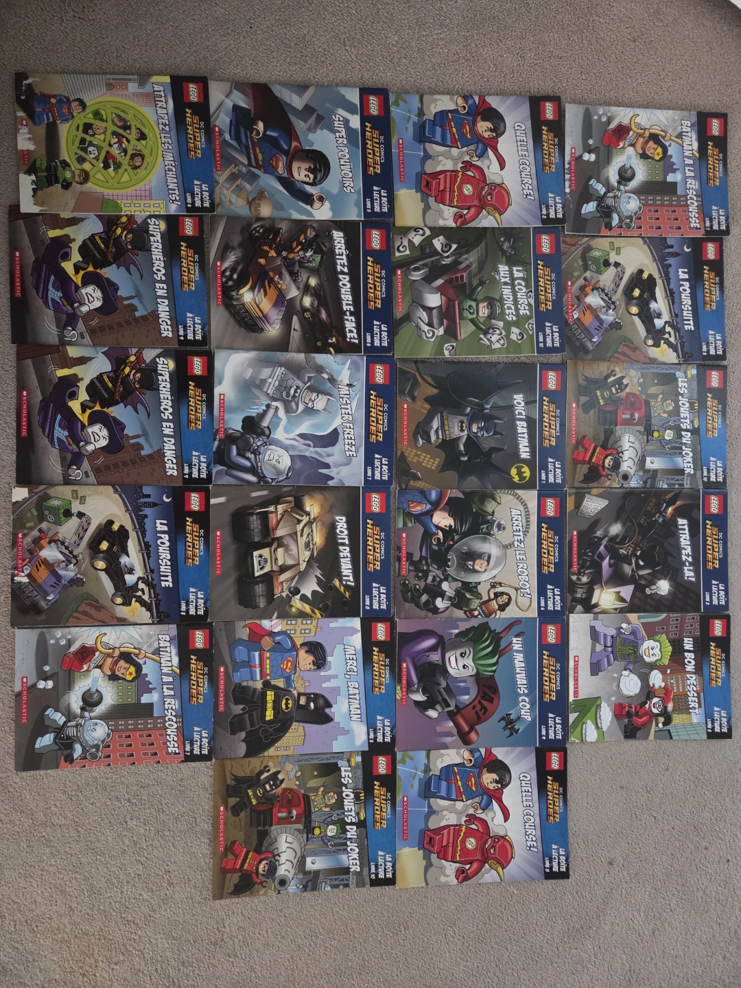 LEGO DC Super Heroes Books Collection