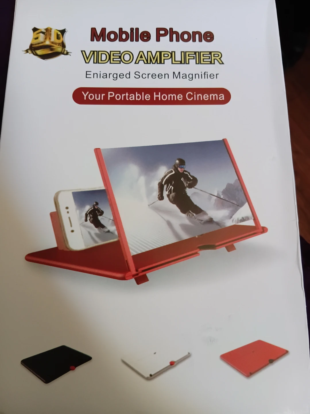 Mobile Phone Video Amplifier Screen Magnifier