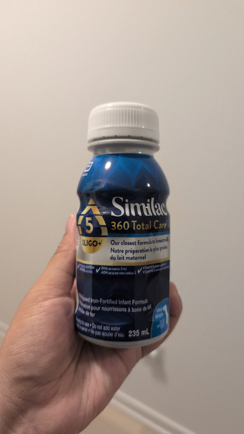 Similac 360 Total Care Iron-Fortified Infant Formula, 235 mL