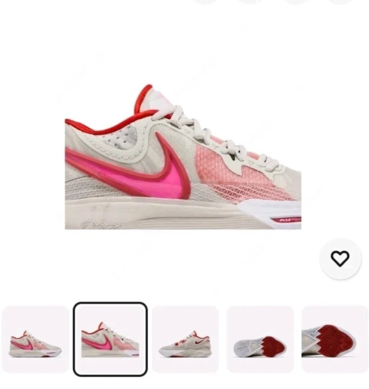 Nike Kyrie 8 Men's Size 15 Light Bone/Picante Red DJ6017-002