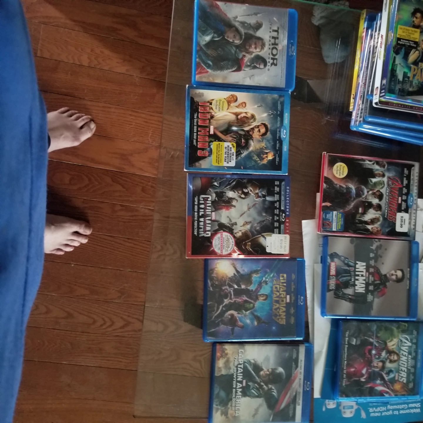 Marvel Cinematic Universe Blu-Ray Movies Collection