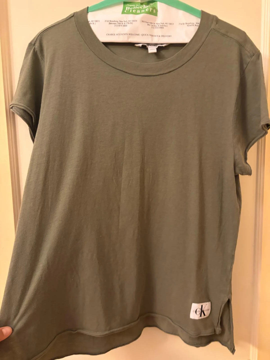 Calvin Klein Jeans Olive Green T-Shirt