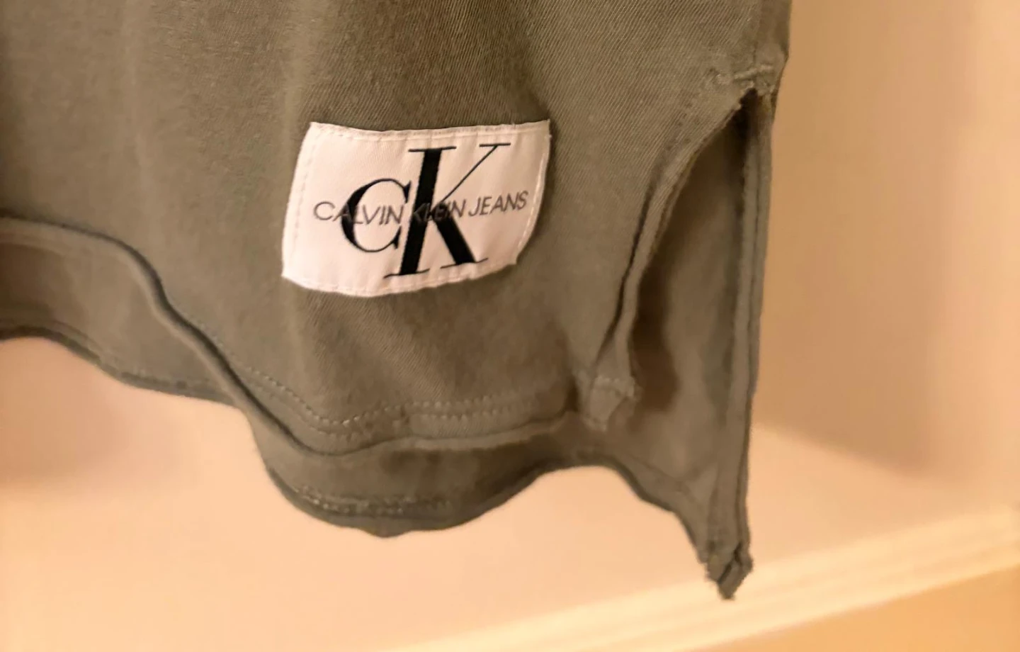 Calvin Klein Jeans Olive Green T-Shirt - photo 2