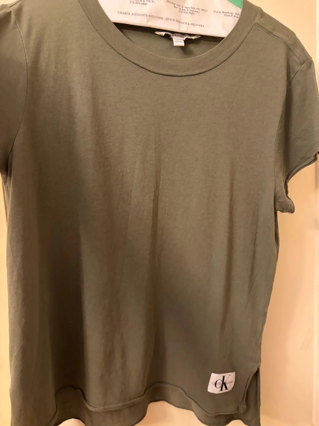 Calvin Klein Jeans Olive Green T-Shirt - photo 4