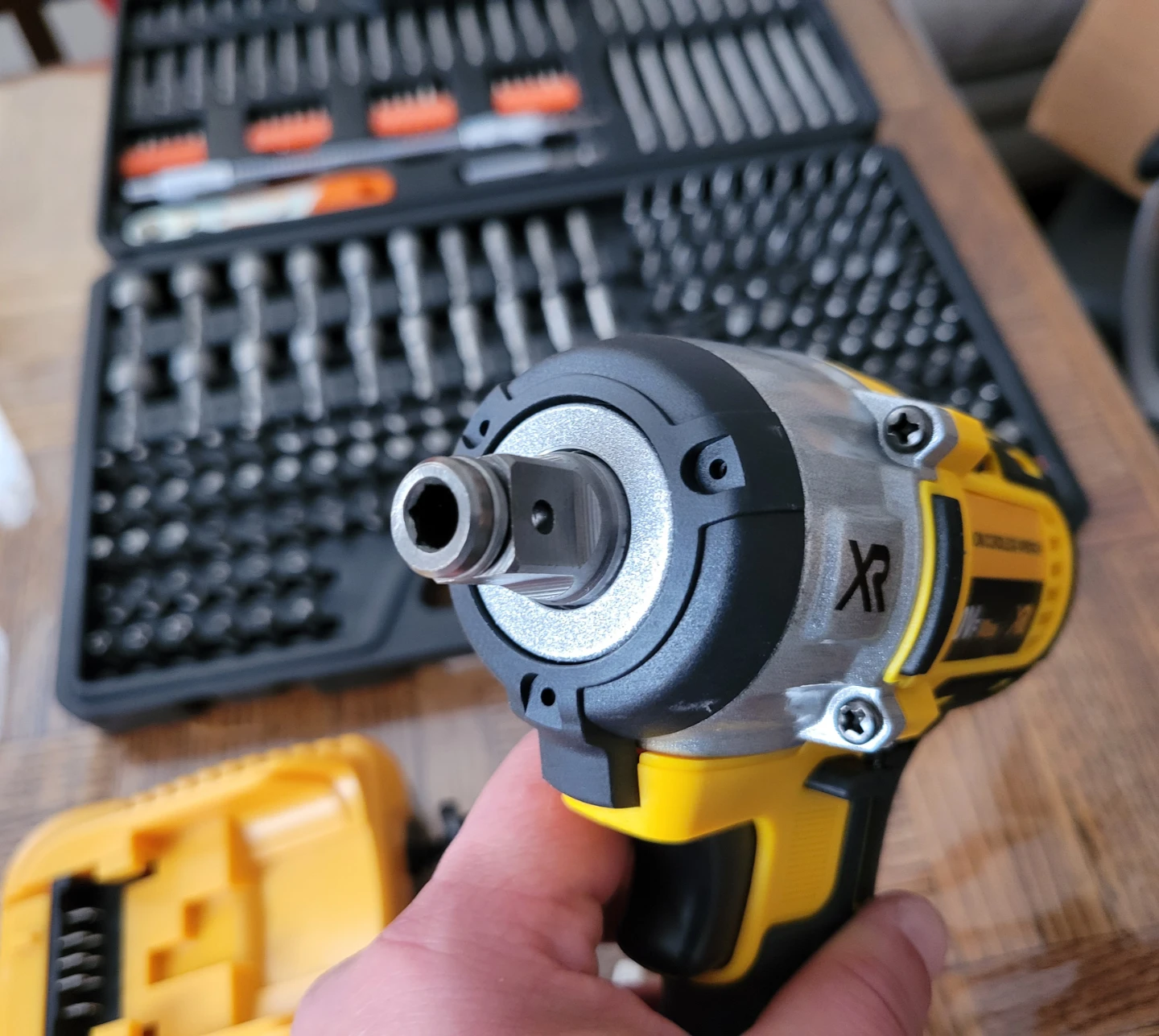 NEW Impact Wrench Kit with 2 8.0Ah Batteries & Accessories - photo 4