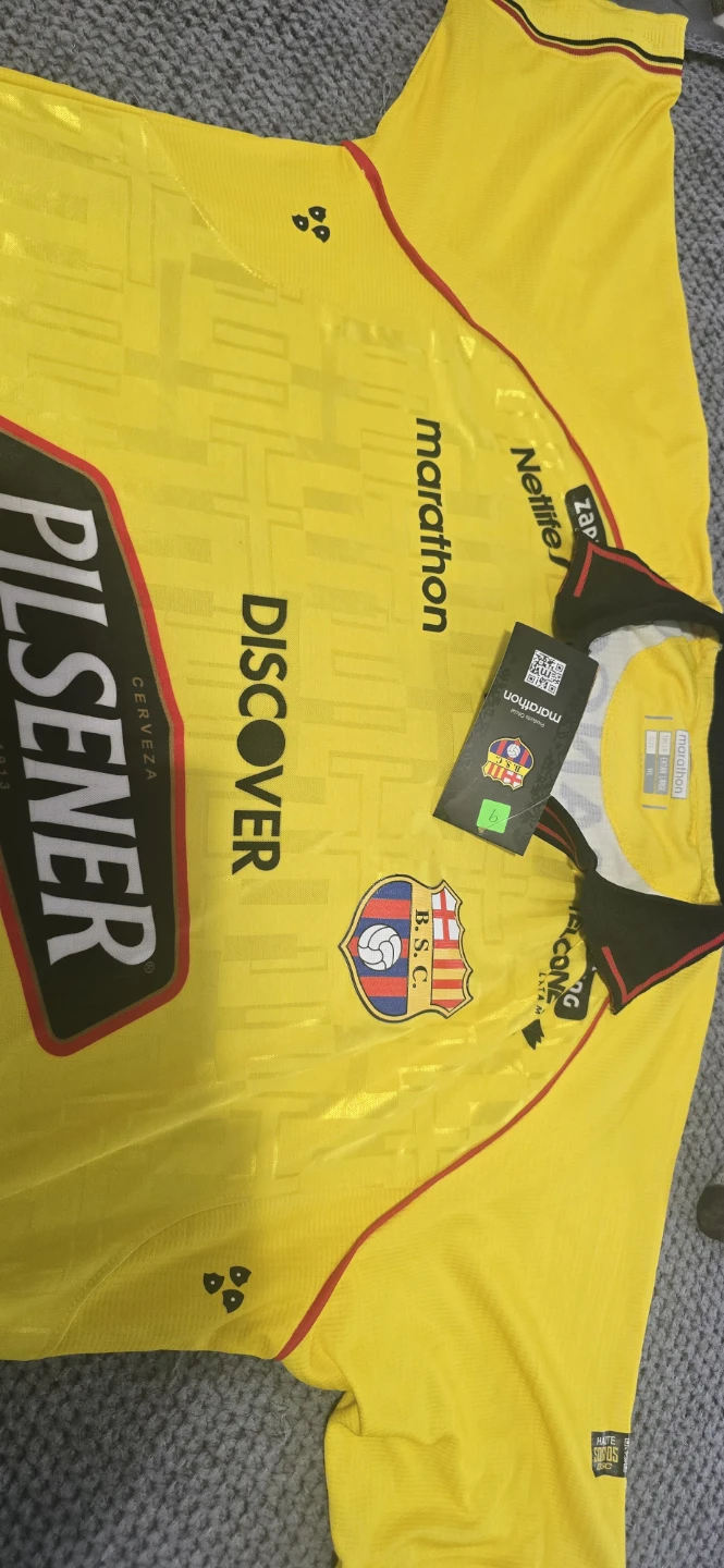 B.S.C. Marathon Yellow Soccer Jersey - photo 2