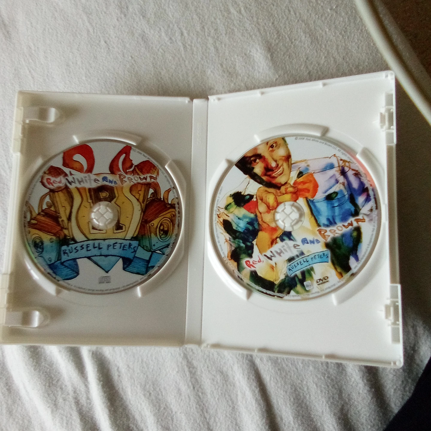 Russell Peters Red, White and Brown DVD/CD Combo - photo 2