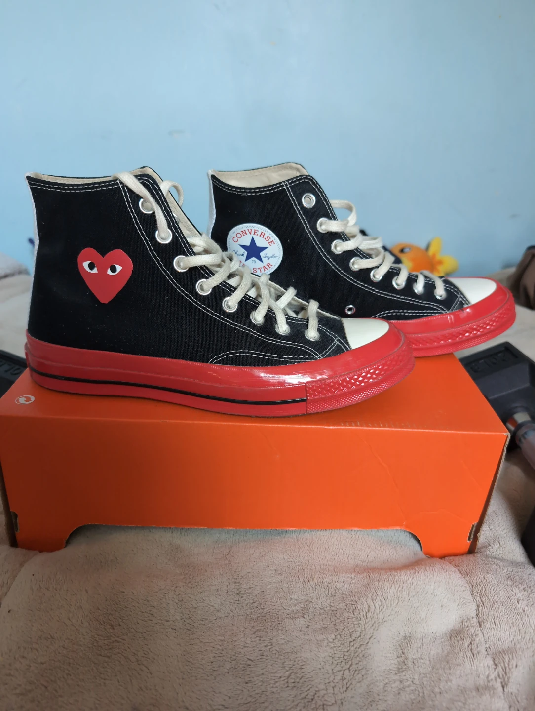 UNISEX Converse x Comme des Garçons PLAY Chuck 70 High Top