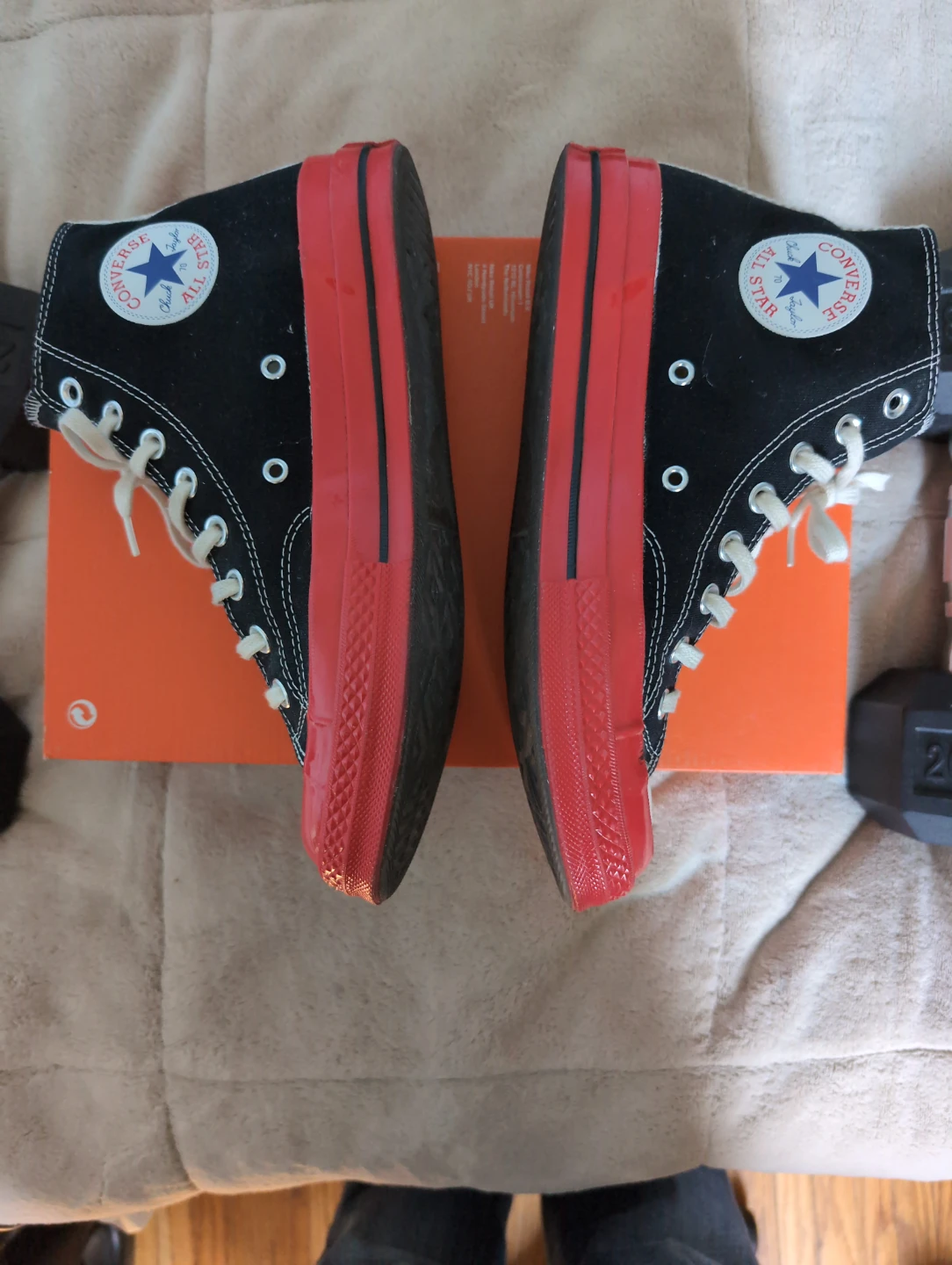 UNISEX Converse x Comme des Garçons PLAY Chuck 70 High Top - photo 5