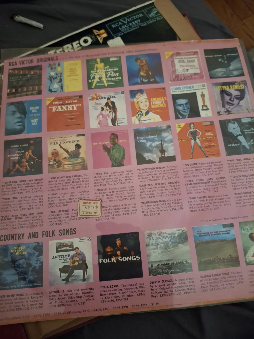 The RCA Victor "Pop" Showcase in Sound Vinyl Record - photo 2