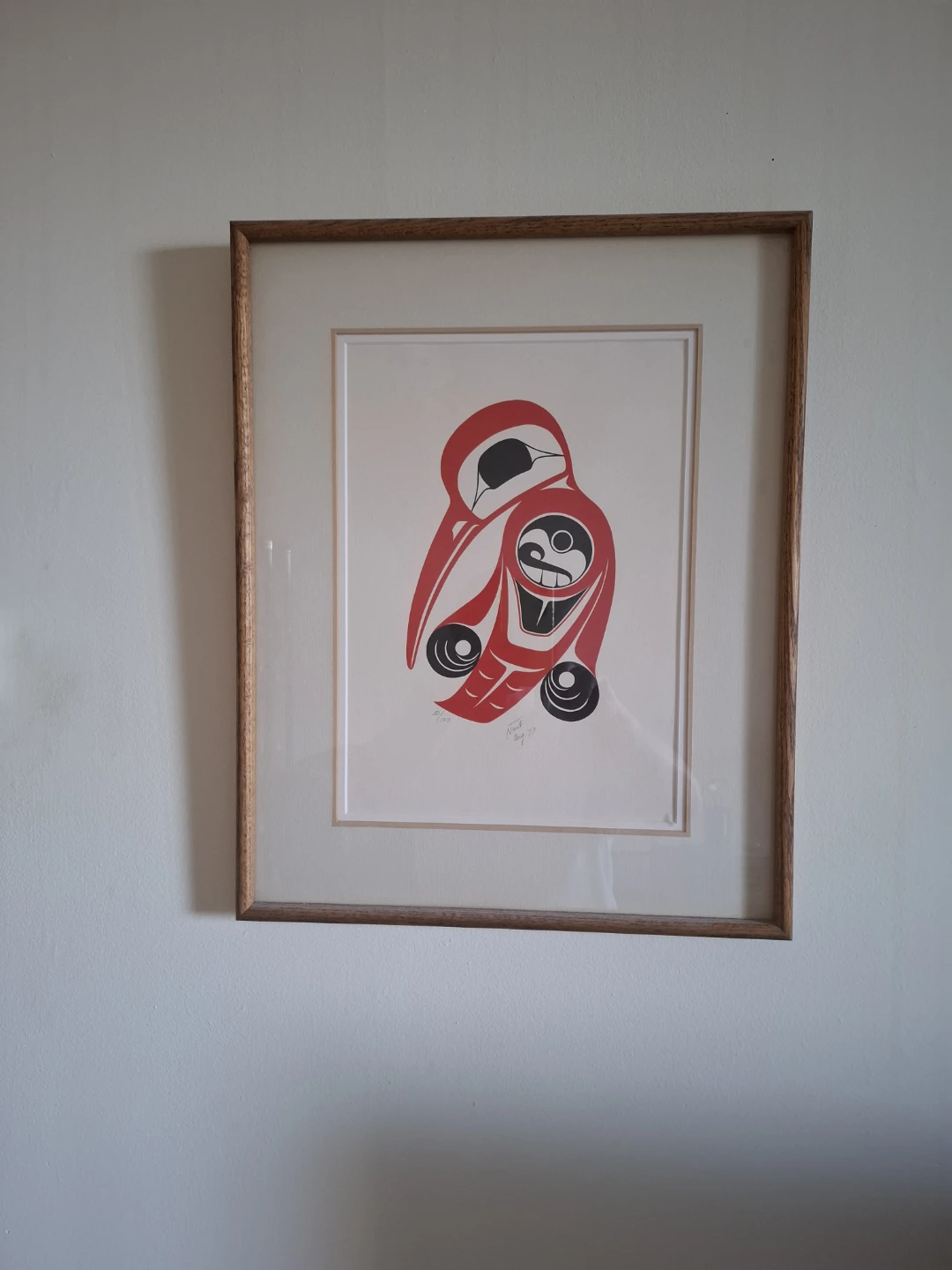 Framed Print by Norval Morrisseau