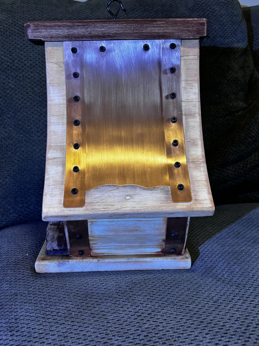 Unique Decorative Birdhouse with Tree Design - photo 3