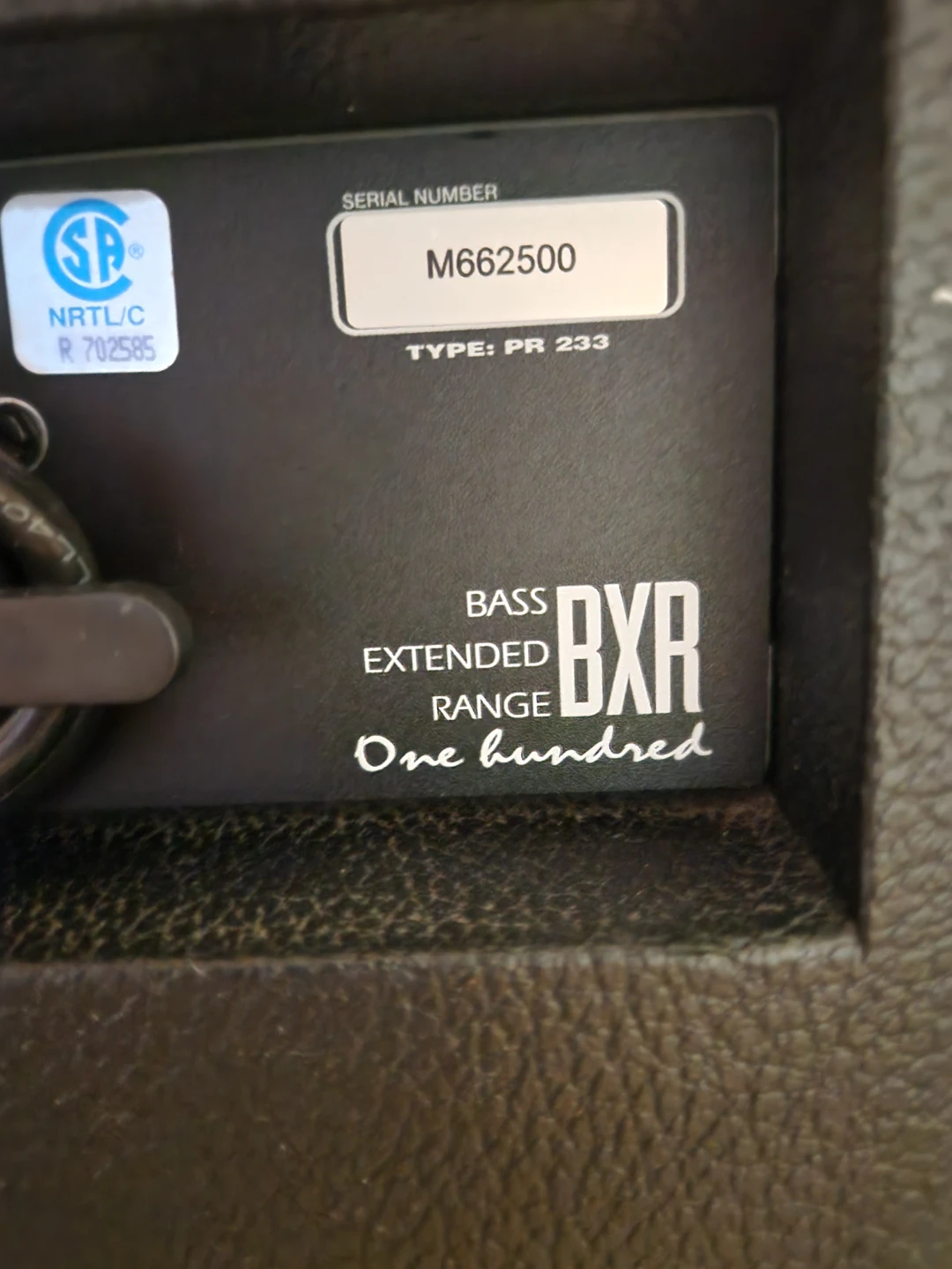 Fender BXR 100 Bass Amp - Bass Amplifier - photo 5