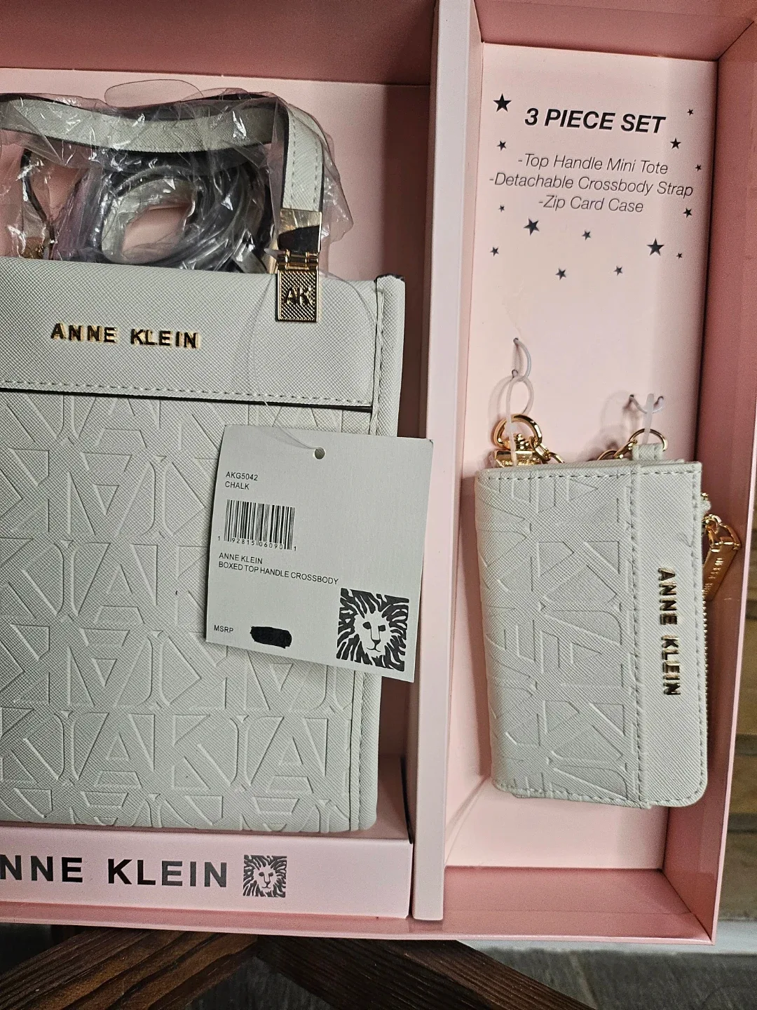 Anne Klein 3 Piece Top Handle Mini Tote Set - photo 2