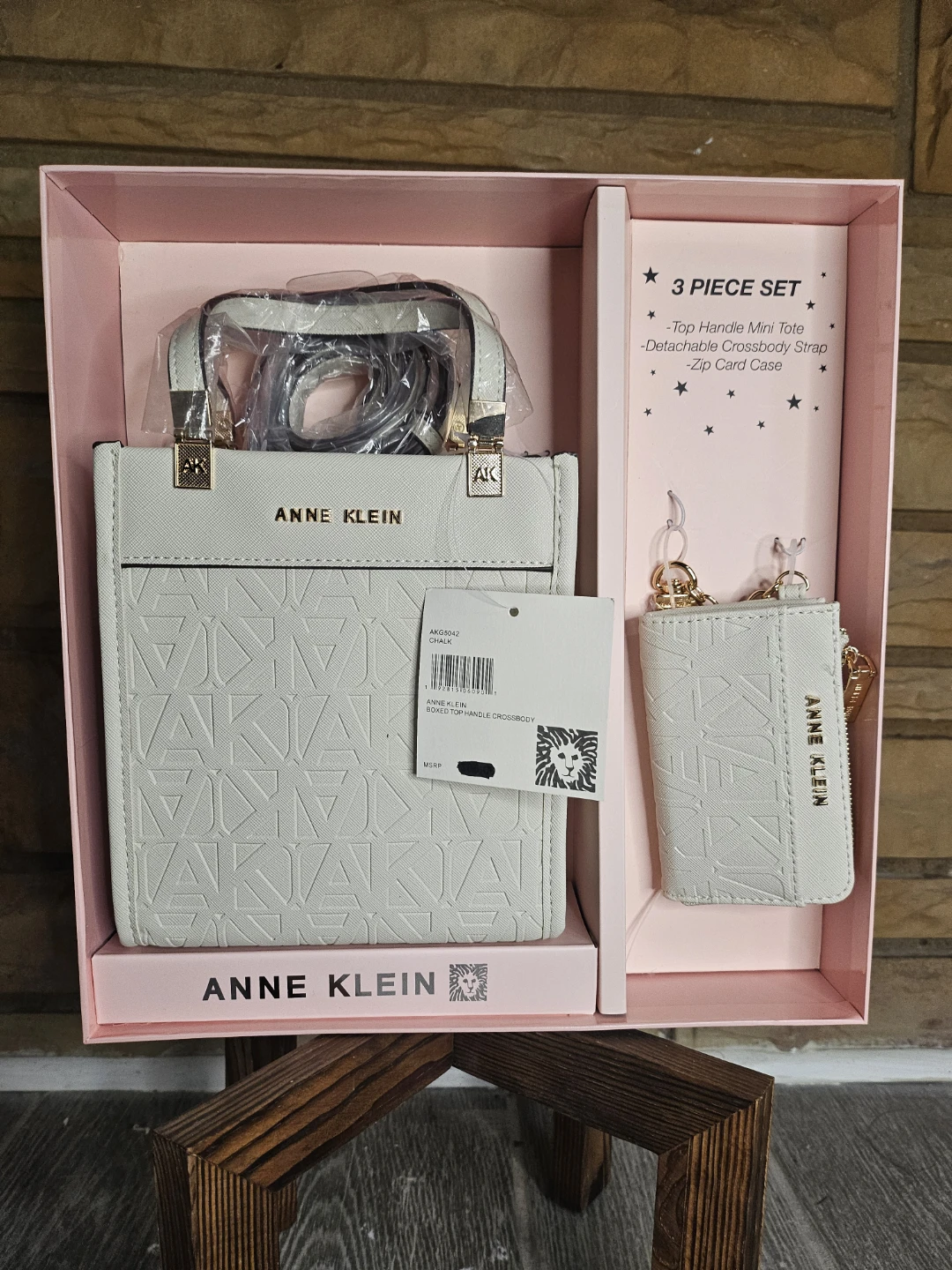 Anne Klein 3 Piece Top Handle Mini Tote Set - photo 3