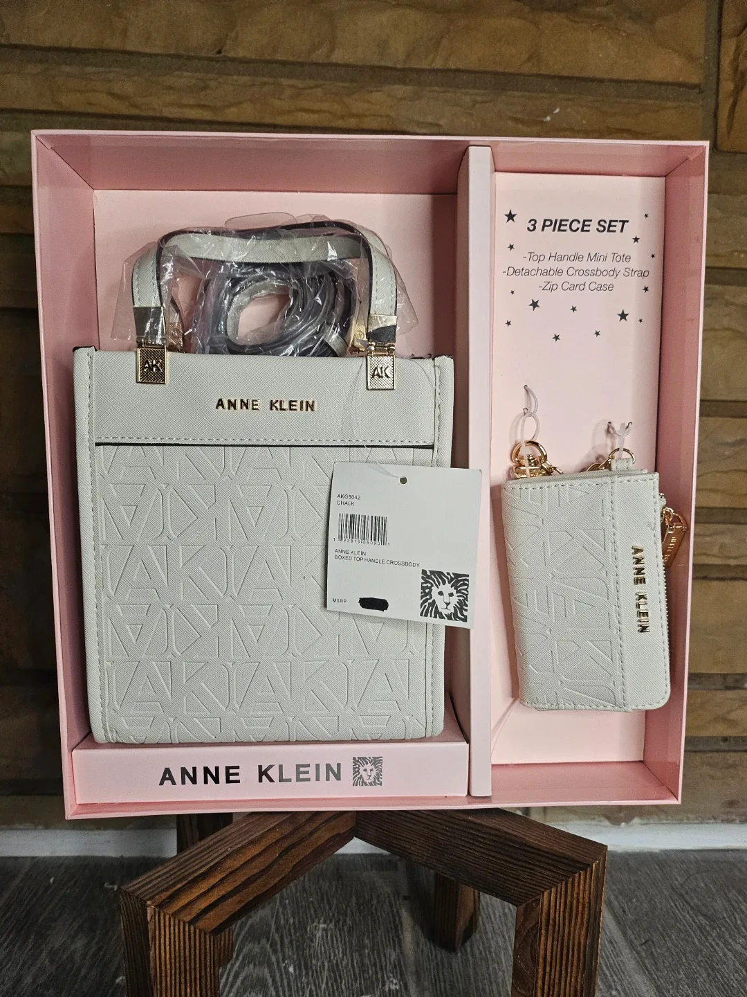 Anne Klein 3 Piece Top Handle Mini Tote Set - photo 3