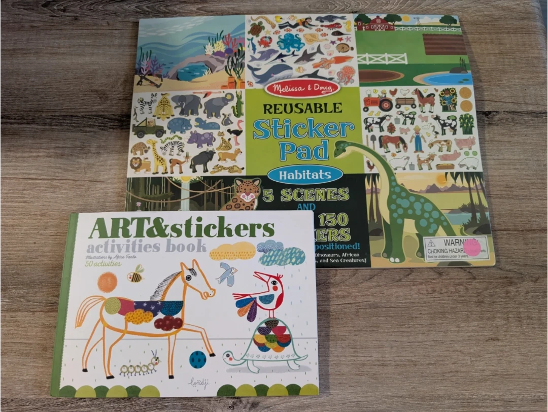Melissa & Doug Reusable Sticker Book