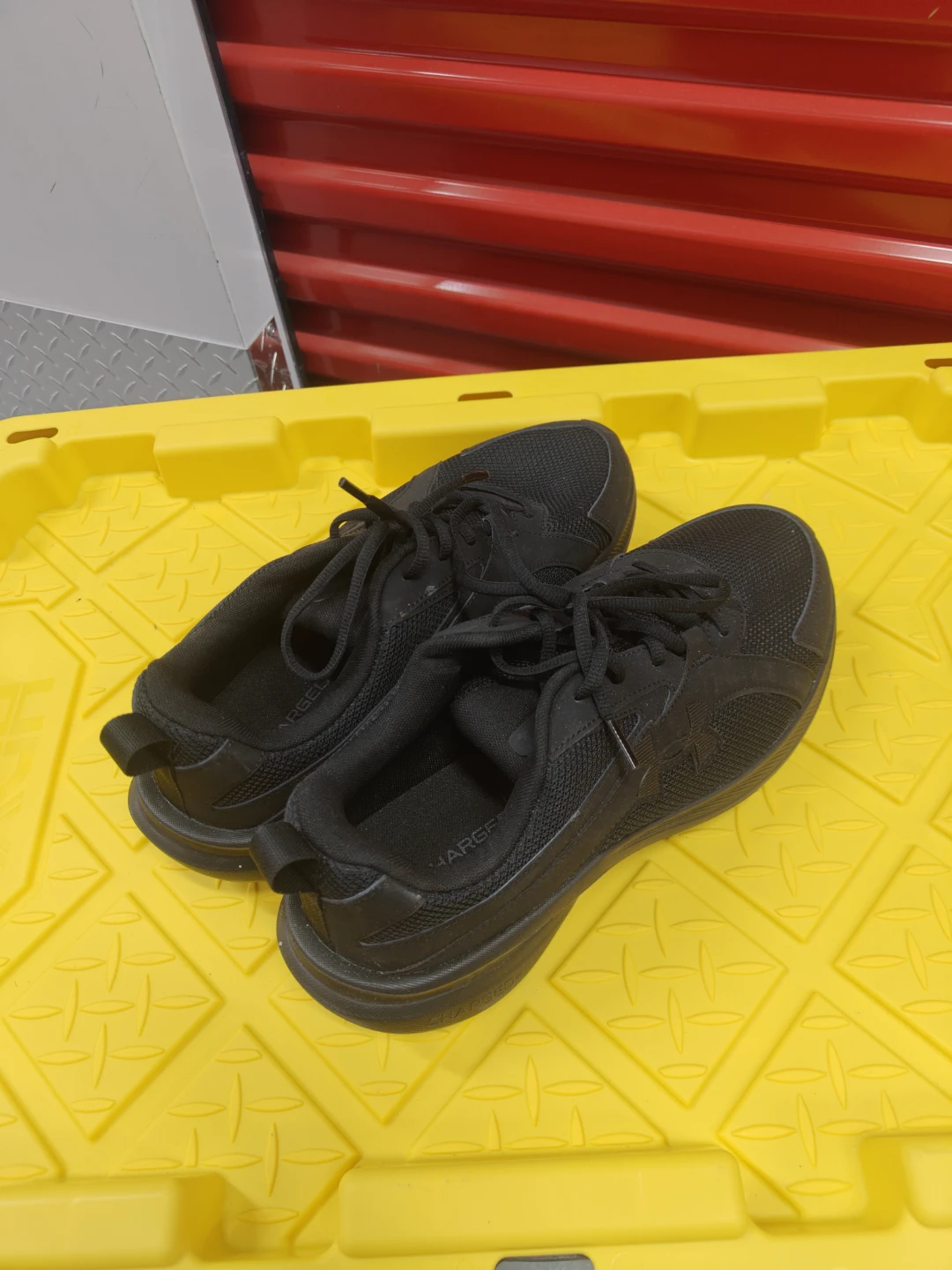 Under Armour Black Charged Assert 9 Running Shoes - photo 3