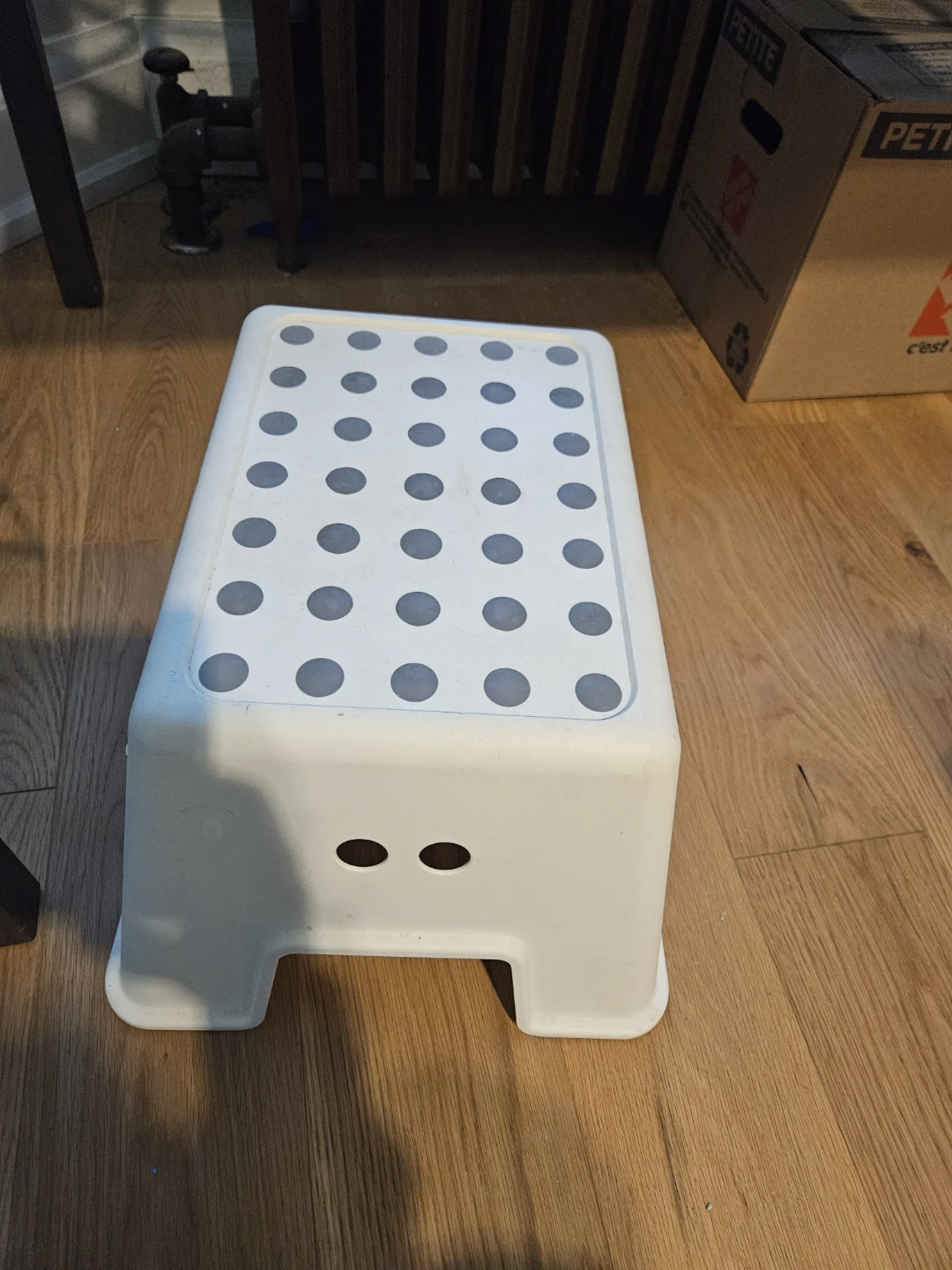 White Step Stool - photo 2