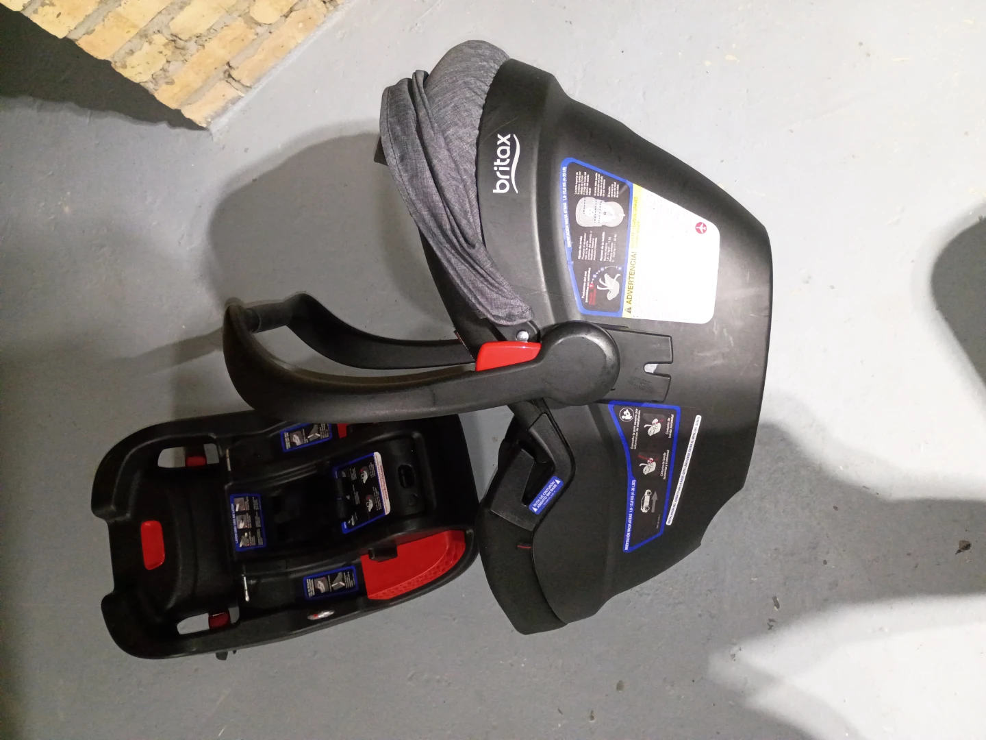Britax Infant Car Seat with Base - photo 5
