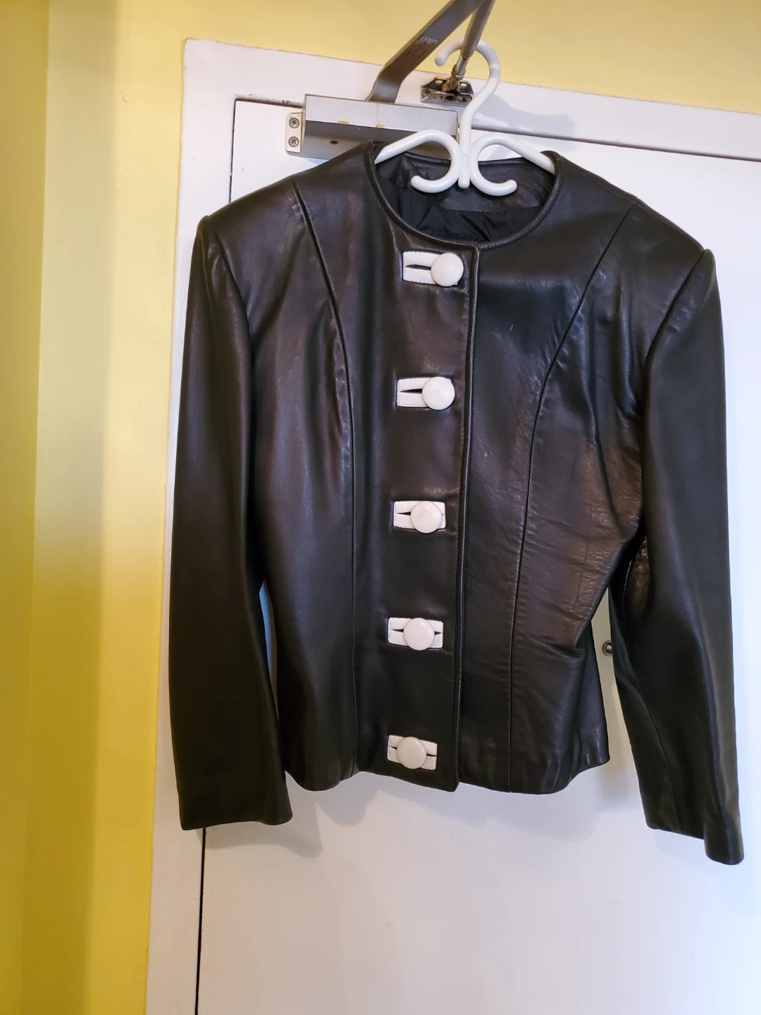 Black Leather Jacket - M/M